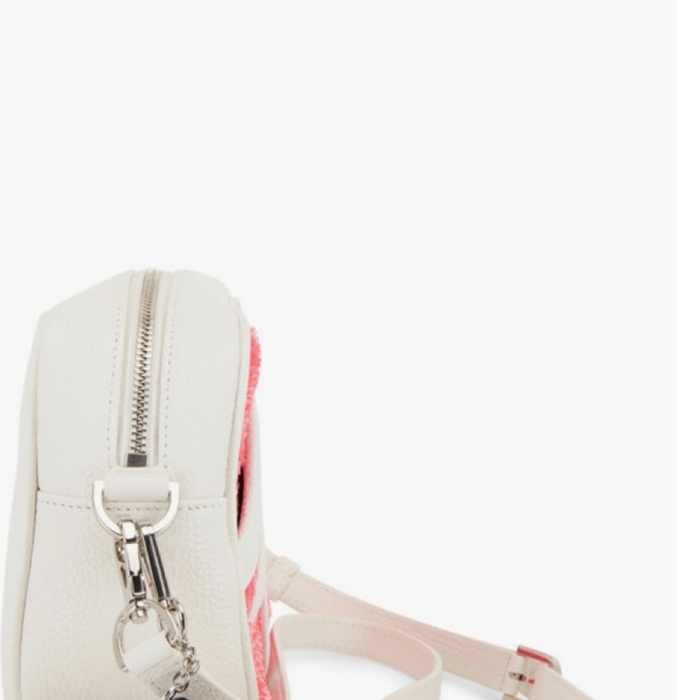 Golden Goose - Crossbody White Leather and Sequin Star Bag - Picture 3 of 4